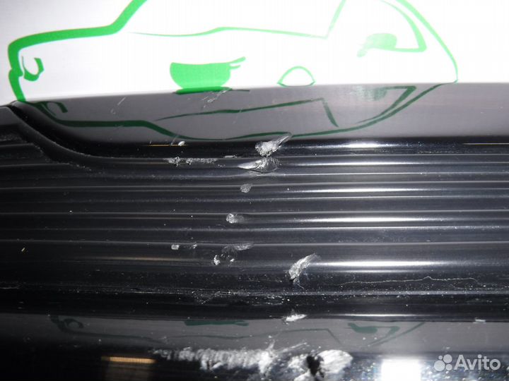 Накладка заднего бампера Toyota LC 200 (2015+)