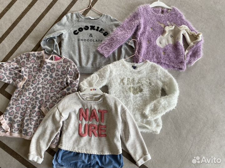 Свитер для девочки 110