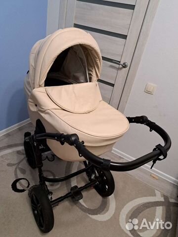 Коляска 2 в 1 эко кожа