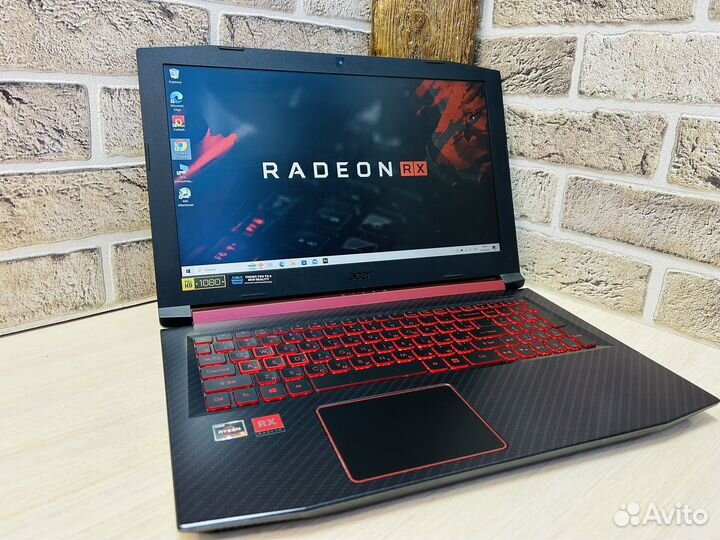 Игровой Acer Nitro 5 Ryzen 5/RX560 4GB/8/SSD+HDD