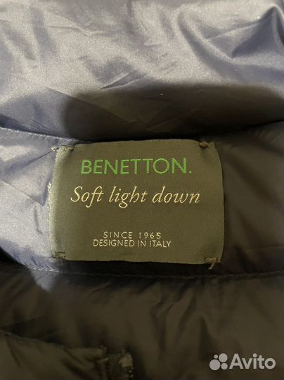 Пуховик женский benetton