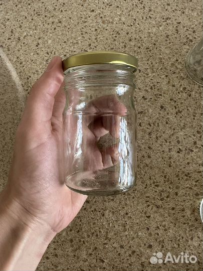Стеклянные баночки 210мл