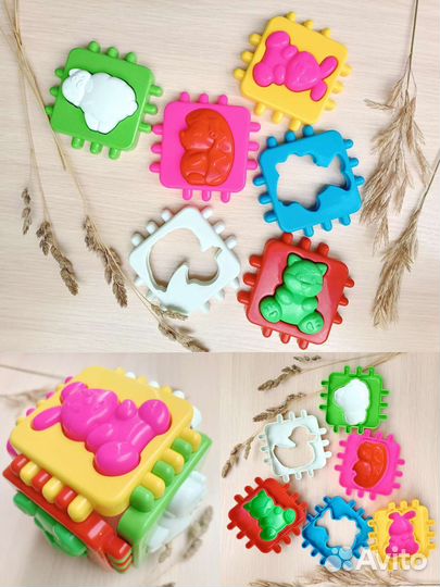 Развивающие игрушки от 1 года пакетом сортер