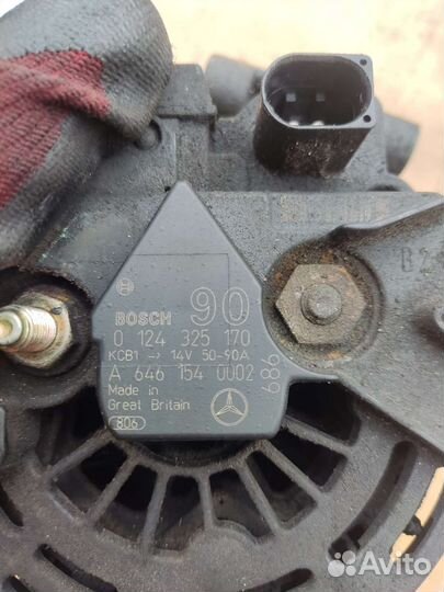 Генератор Мерседес спринтер 906 2,2CDI