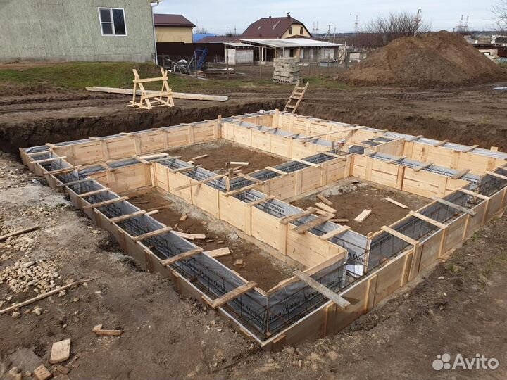 Фундамент. Фундаментные работы под ключ