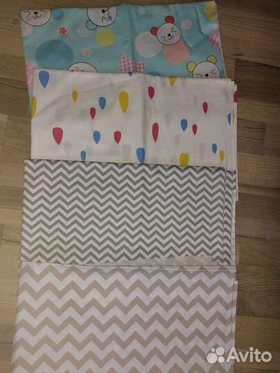 Китайский сатин отрезы ткани