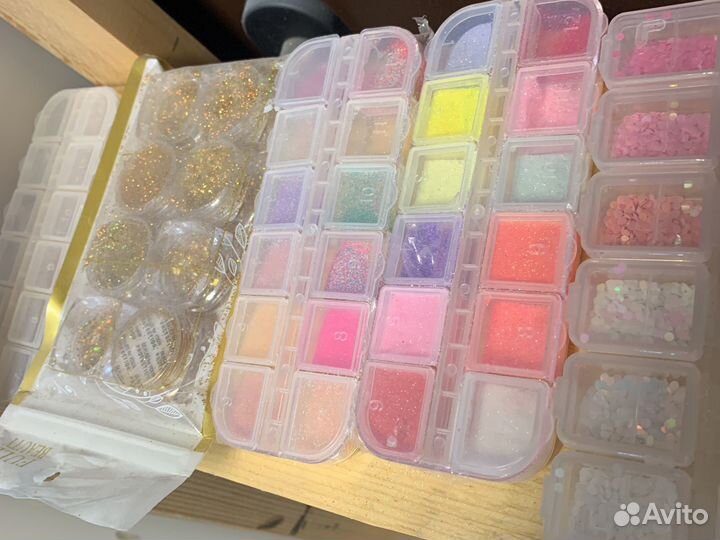Блестки для ногтей