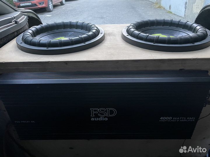 Сабвуфер с моноблоком