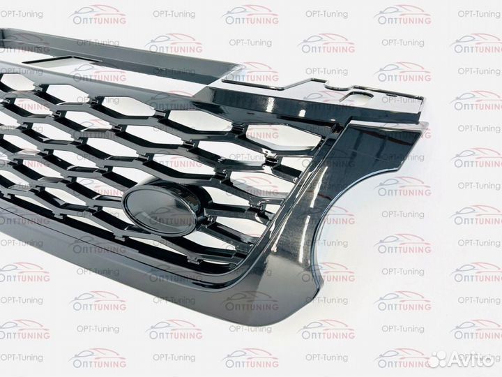 Решетка стиль SVR на Range Rover Sport L494 черная