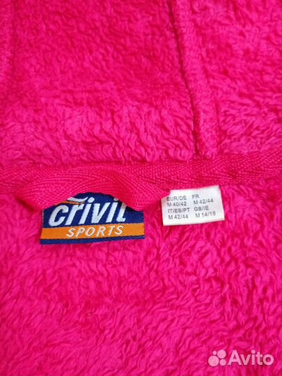Флисовая спортивная кофта crivit sports 46-48
