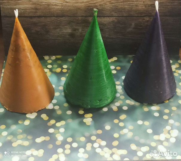 Свечи восковые с травами