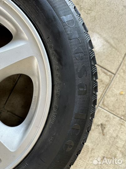Резина на литых дисках 195/65 r15