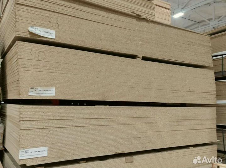 Дсп 16*1830*2500 мм сорт 1 нешлифованная