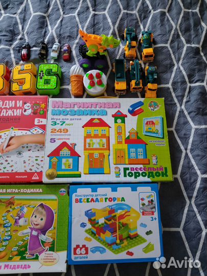 Развивающие игрушки пакетом