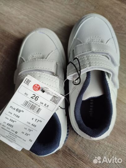 Новые белые кросовки 26 р от Reserved