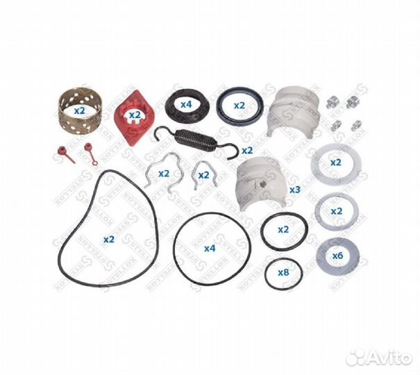 Р к торм. вала (рмп) 2пл.втул 2бр.втул 6пыльн 2пру