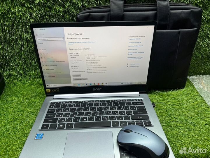 Ноутбук Acer swift 1 SF114-32 (N17W6)