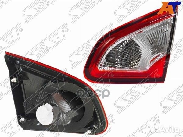 Фонарь в крышку багажника nissan qashqai/dualis