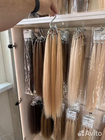 Волосы для наращивания на капсулах 5 stars