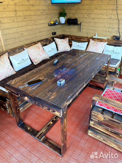 Мебель из поддонов, кухня