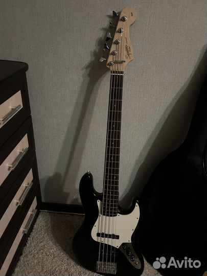 Бас гитара fender squier affinity jz bass Обмен