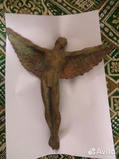 Икар.Статуэтка.Бронза.Антиквариат