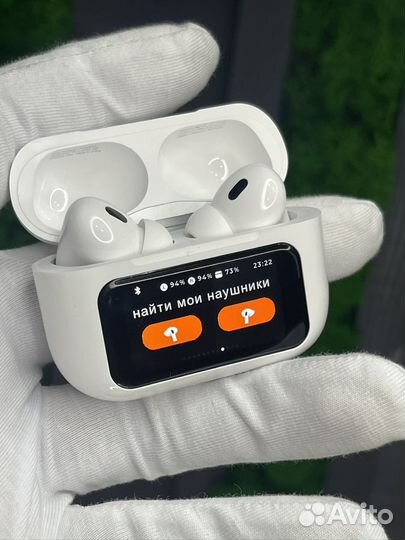 Airpods pro 2 с экраном LCD + Гарантия 60 Дней