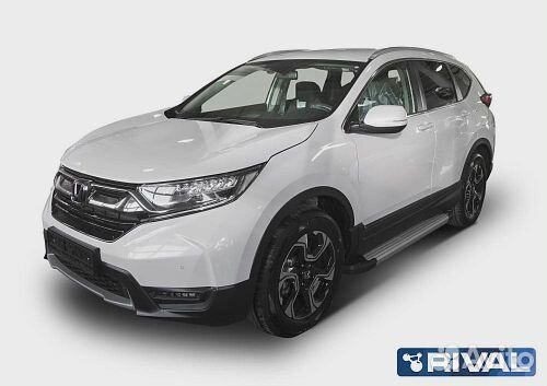 Пороги для Honda CR-V 5 (2017- 2024) Silver