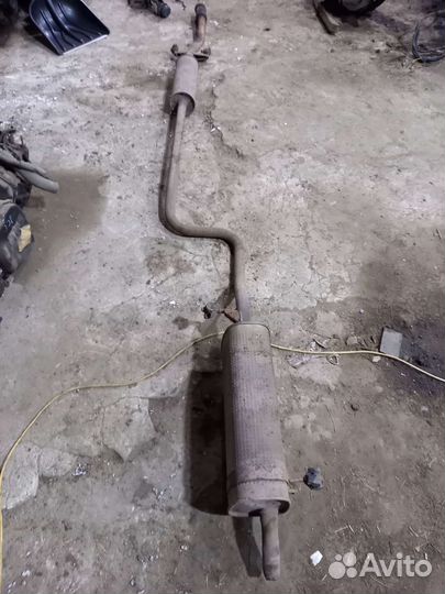 Глушитель Citroen c3 picasso