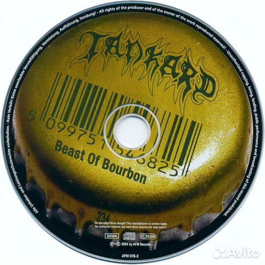 Tankard - Beast Of Bourbon (1 CD)