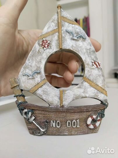 Рамка для фото кораблик