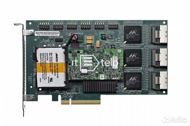 Raid, amcc, 9650SE-16ML, 3Gb/s, 256Mb Cache, PCi, 16i, Ref