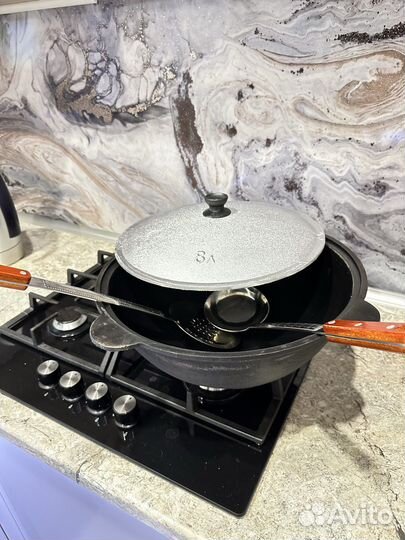 Казан чугунный