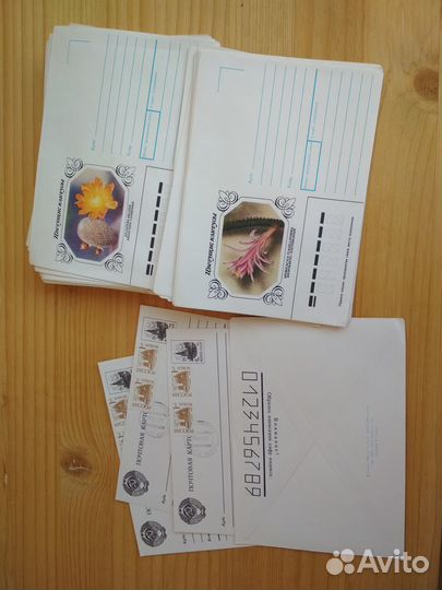 Конверты и почтовые карточки СССР