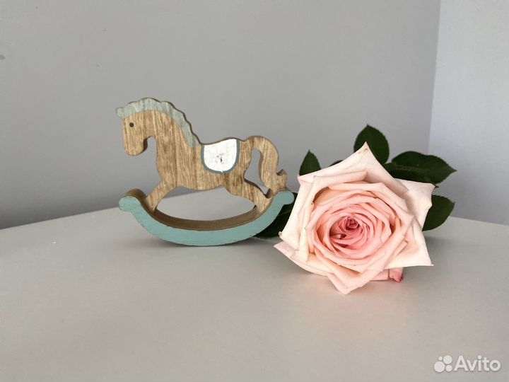 Игрушка лошадка качалка деревянная заготовка