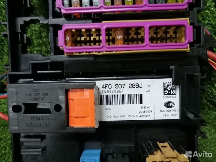 Блок комфорта 4f0907289J Audi A6 C6 4F2