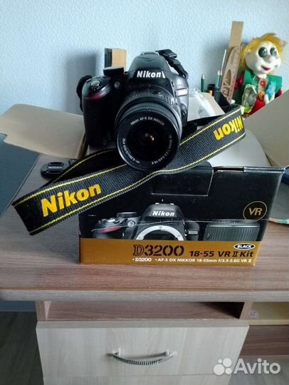 Зеркальный фотоаппарат nikon d3200