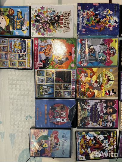 Dvd диски мультфильмы