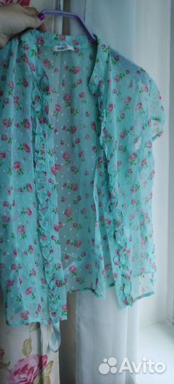 Летняя блузка женская M, 46
