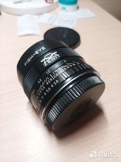 Объектив Зенитар fish eye для Canon