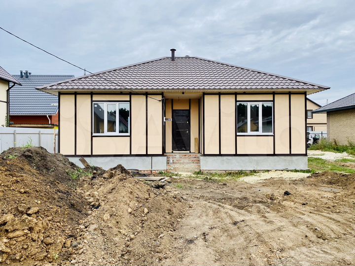 Коттедж 86 м² на участке 15 сот.