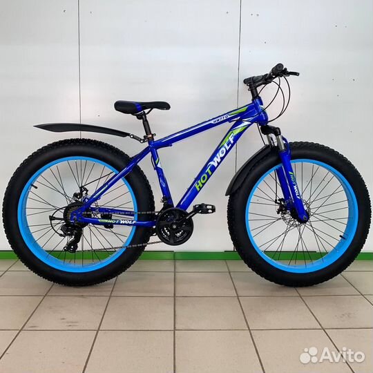 Фетбайк новый синий