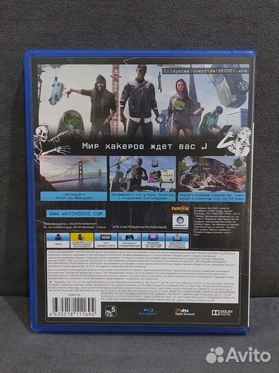 Watch Dogs 2 PS4 PS5