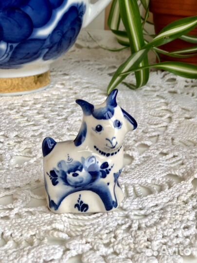 Статуэтка фигурка Гжель СССР