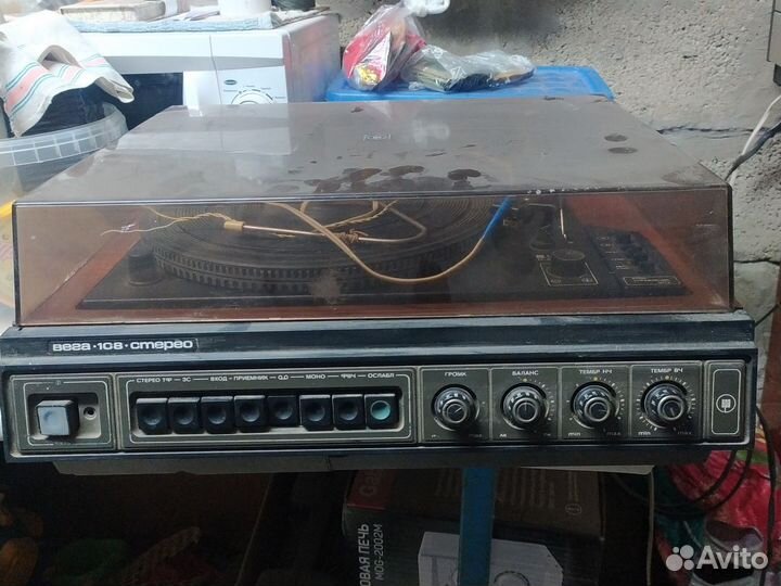 Проигрыватель винила вега 108