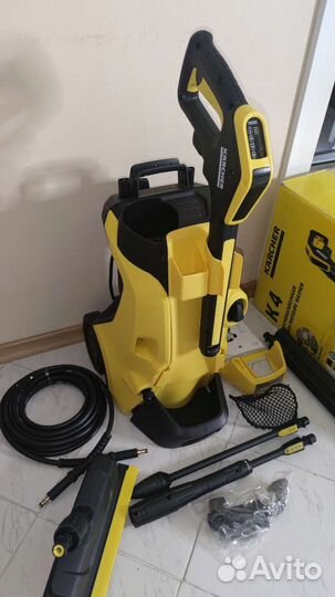 Новая автомойка Karcher K4, пароочиститель