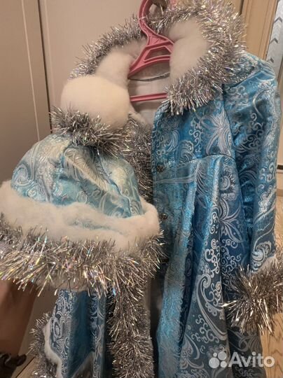 Карнавальный костюм снегурочка