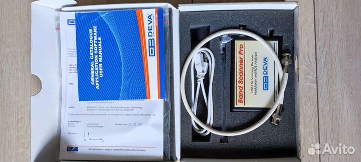 Измеритель параметров сигнала FM-радиостанций