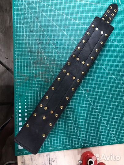 Ошейник кожаный для питбуля