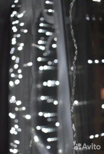 Гирлянда на шторы